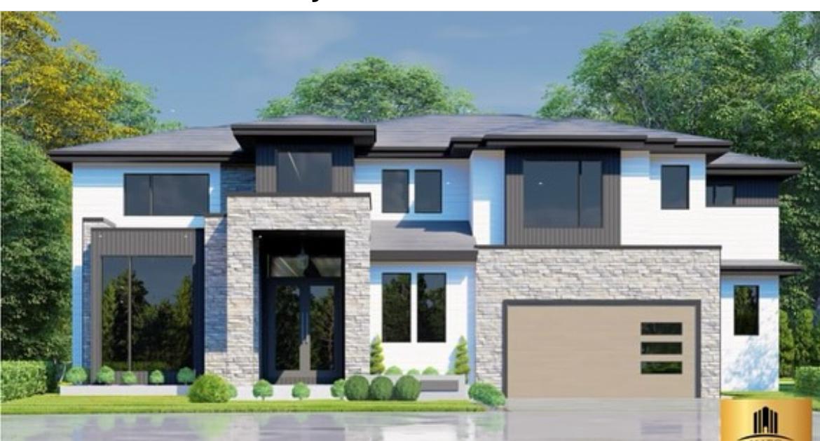 Stone & Cedar Custom Home